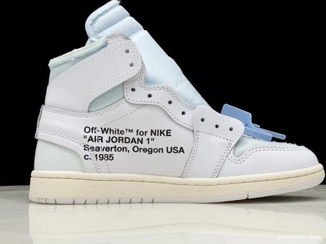 Cheap Off-White 1 AQ0818-100 Jordan White Air High Retro 0824